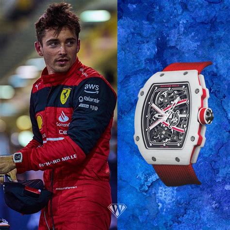 richard mille ferrari leclerc|charles leclerc motorcycle.